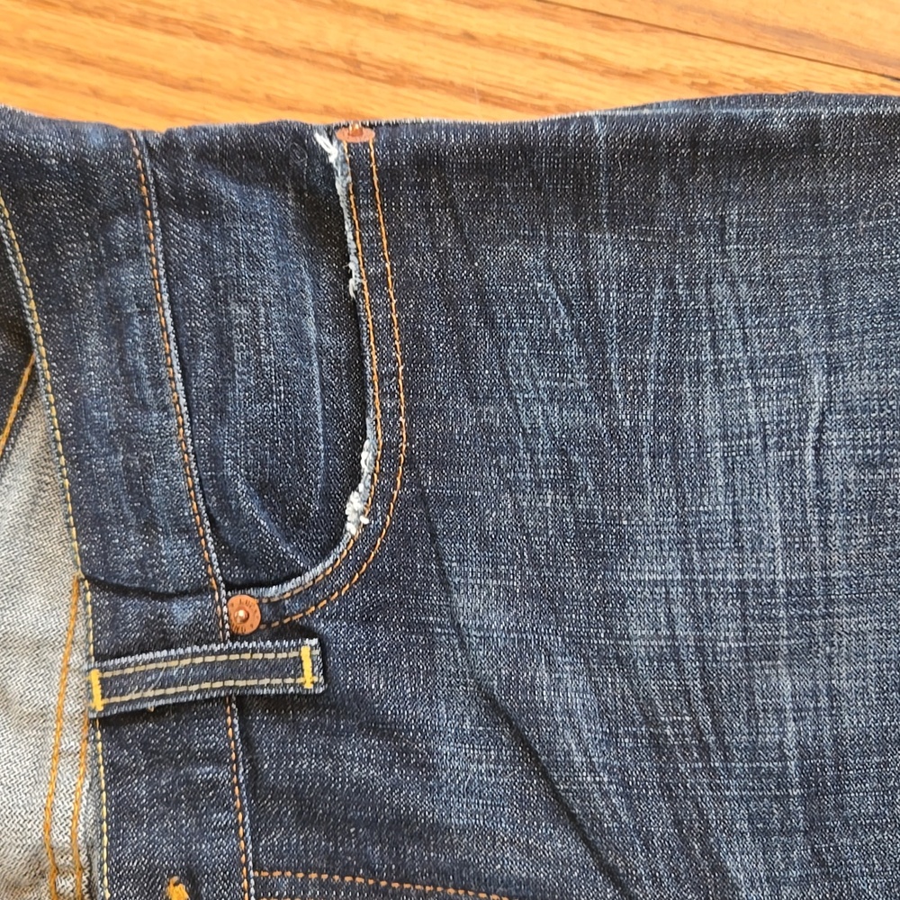 Lucky Brand Bootcut Jeans Size 30/10 Long Inseam 33" - Picture 5 of 8